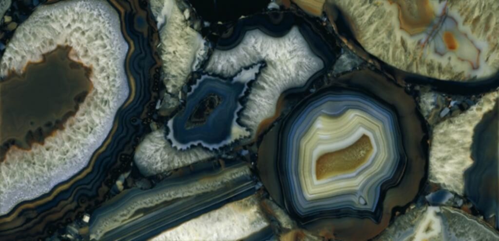 Level Agate Black Porselen Ürün, Mat, Parlak, 12 mm | Özata Grup