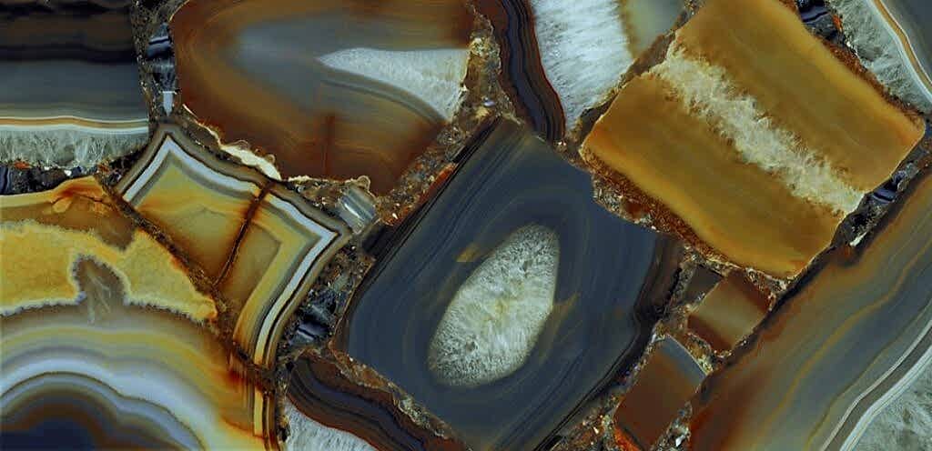 Level Agate Brown Porselen Ürün, Mat, Parlak, 12 mm | Özata Grup