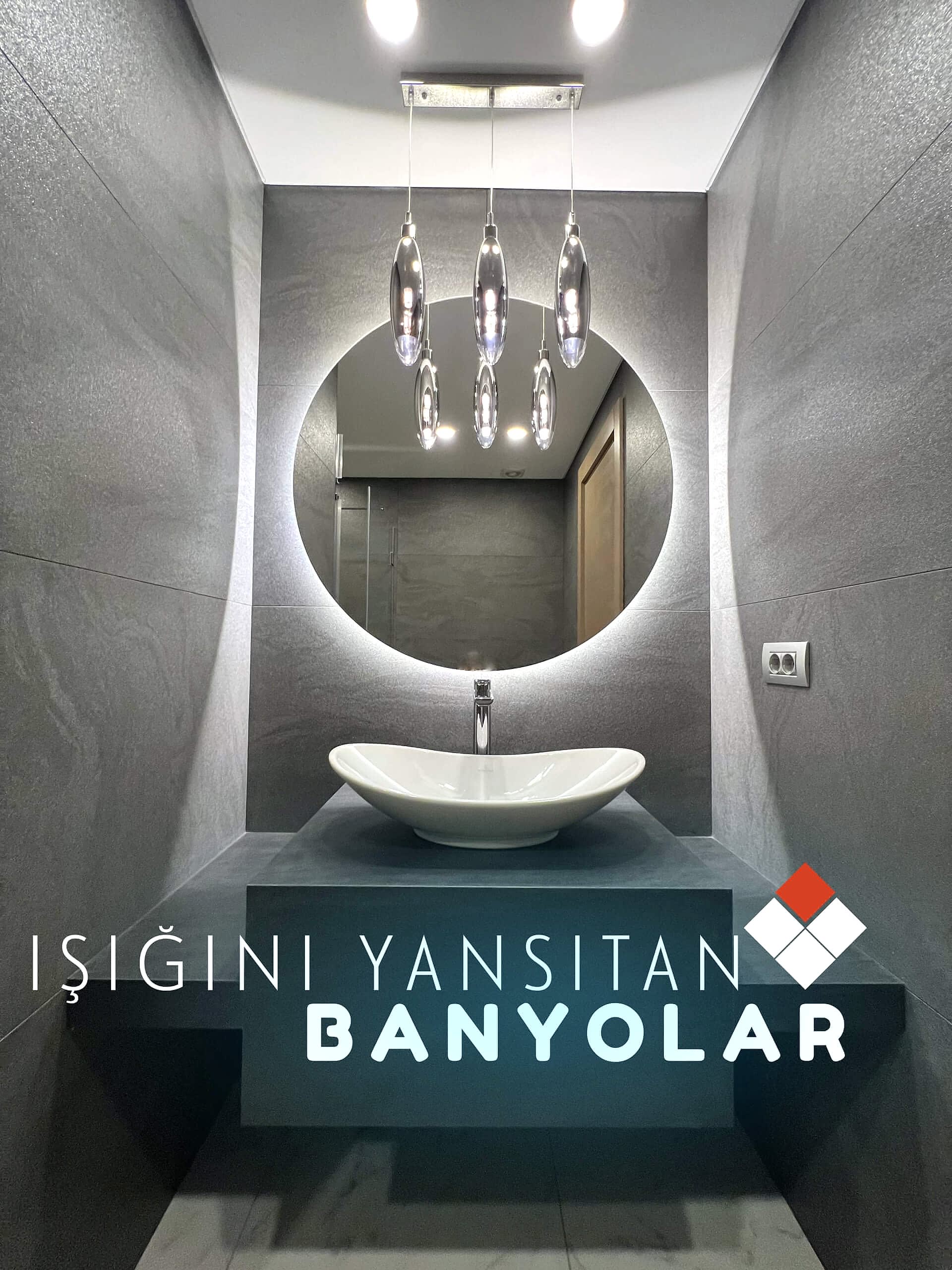 Işığı Yansıtan Banyolar